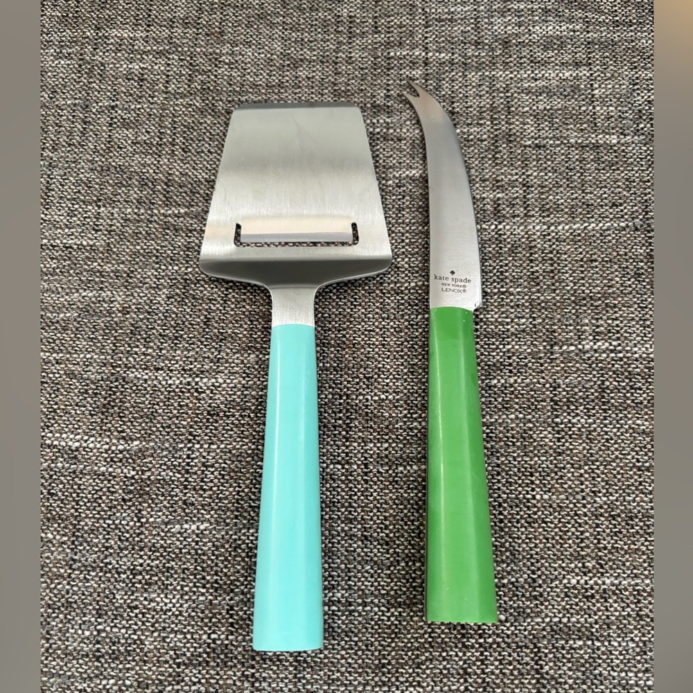 Kate Spade  in Good Taste Cheese Gift Set, Stainless, 2 Piece Lennox